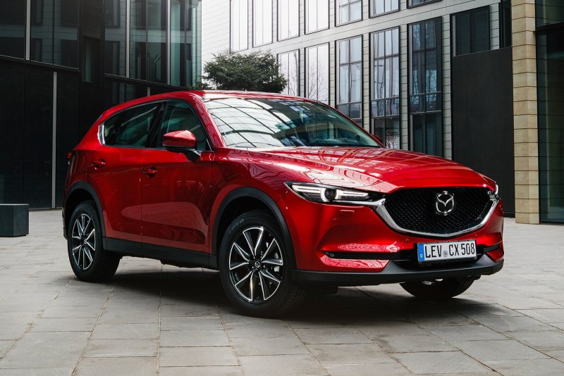 Mazda cx5 2020 красная
