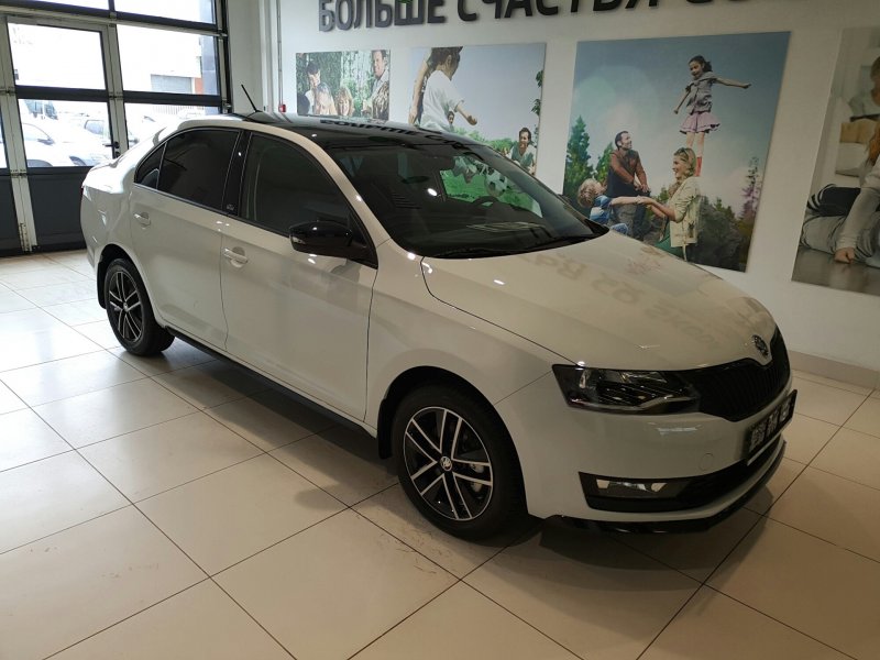 Skoda Rapid Монте Карло