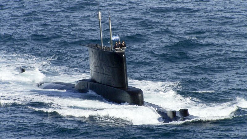 Аргентинская подводная лодка "Сан Луис"