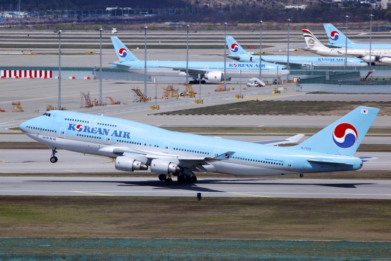 747 Korean Air Шереметьево