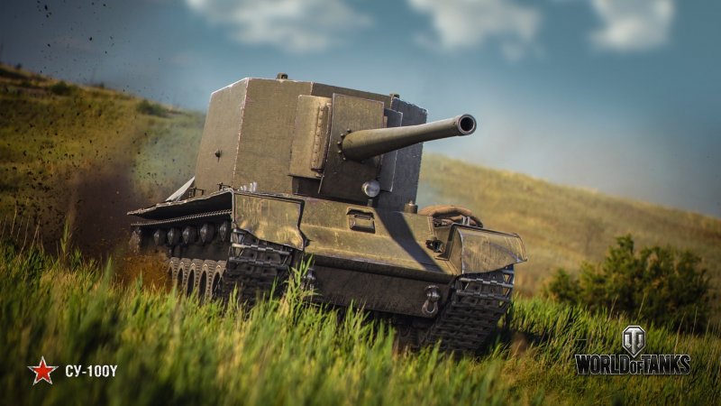 Су-100y WOT