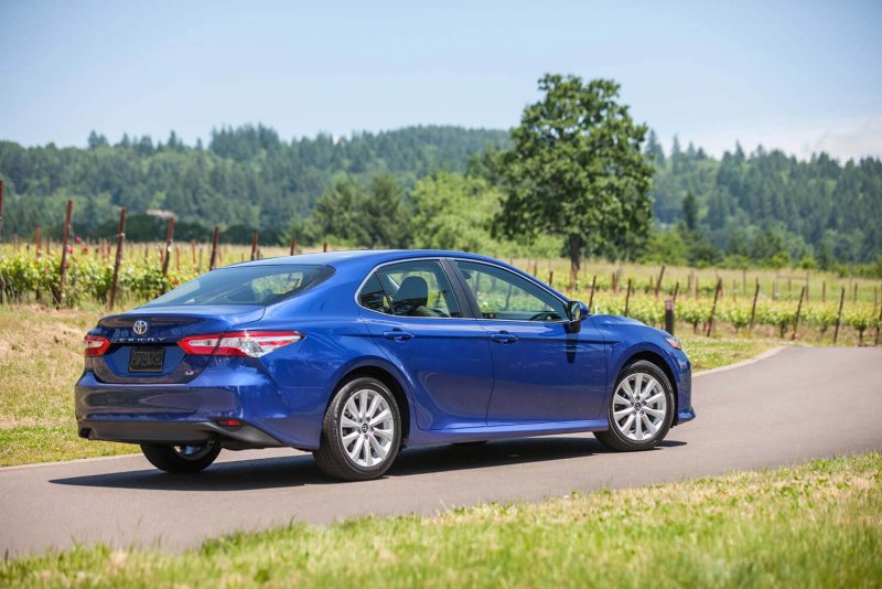 Toyota Camry 2018 Blue