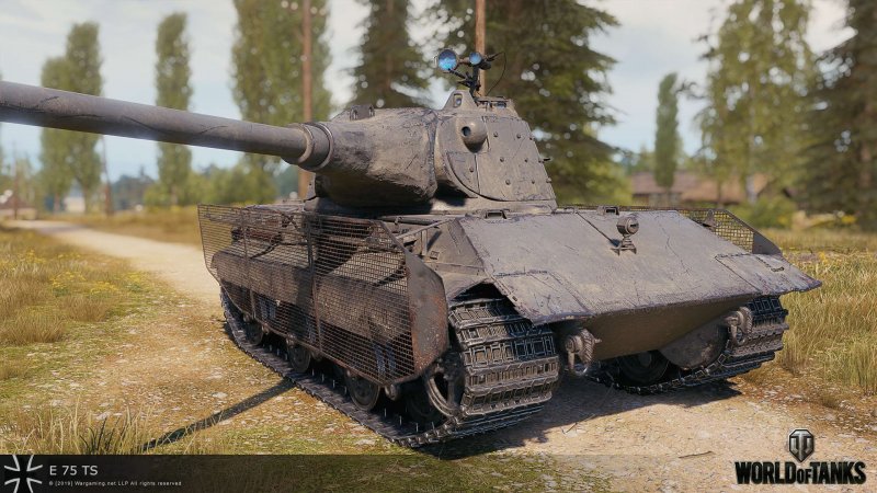 E 75 TS танк Blitz