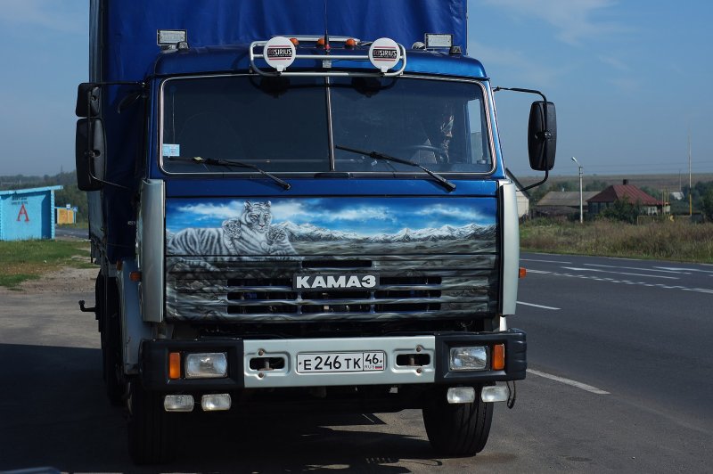Кенгурятник КАМАЗ 53215
