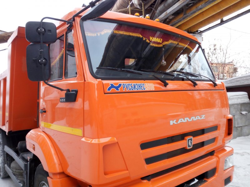 Шторки на КАМАЗ 65115