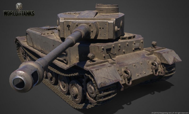 Тигр Порше WOT