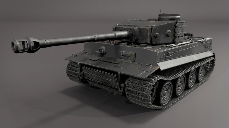 PZKPFW vi Tiger p