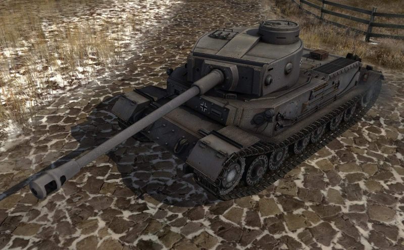 Тигр Порше WOT