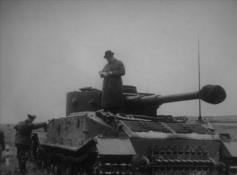 Танк vk4501 p тигр Порше