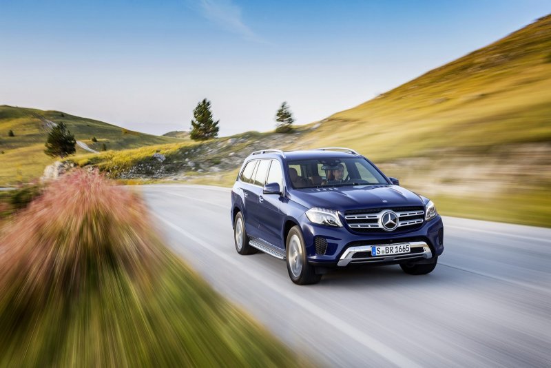 Mercedes внедорожник GLS 2015