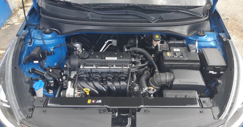Подкапотное пространство Kia Rio 2019