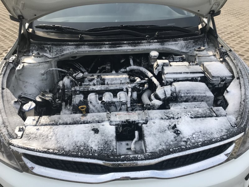 Kia Rio 2020 подкапотное