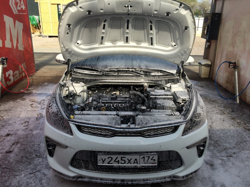 Подкапотное пространство Kia Cerato 2