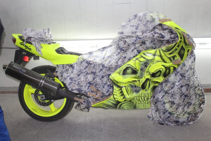 Harley Davidson Custom Paint