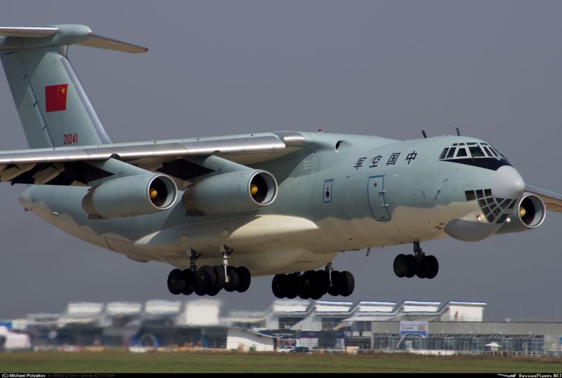 Китайский транспортник y-20