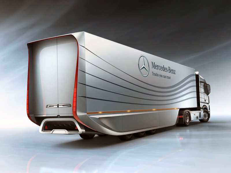Mercedes Actros aerodynamic Truck Concept
