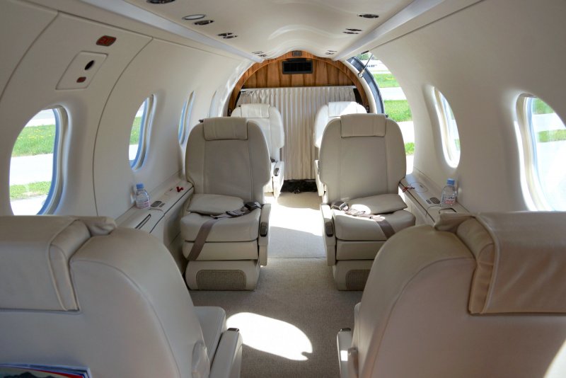 Pilatus PC-12 ng4 салон