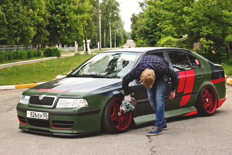 Skoda Octavia mk1 stance