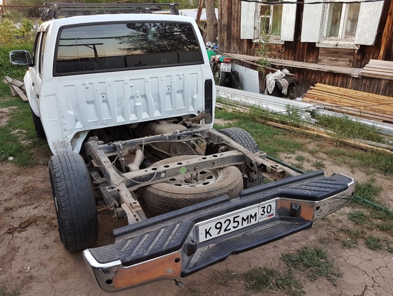 Замена кузова на пикапе