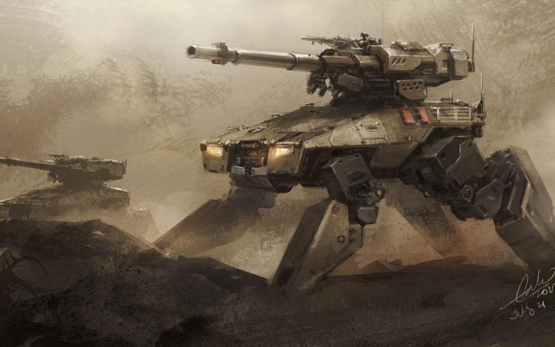 Sci-Fi шагоход