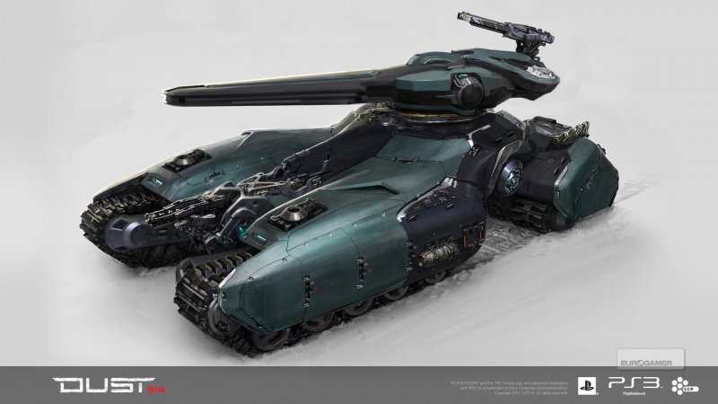 Антигравитационный танк Sci-Fi