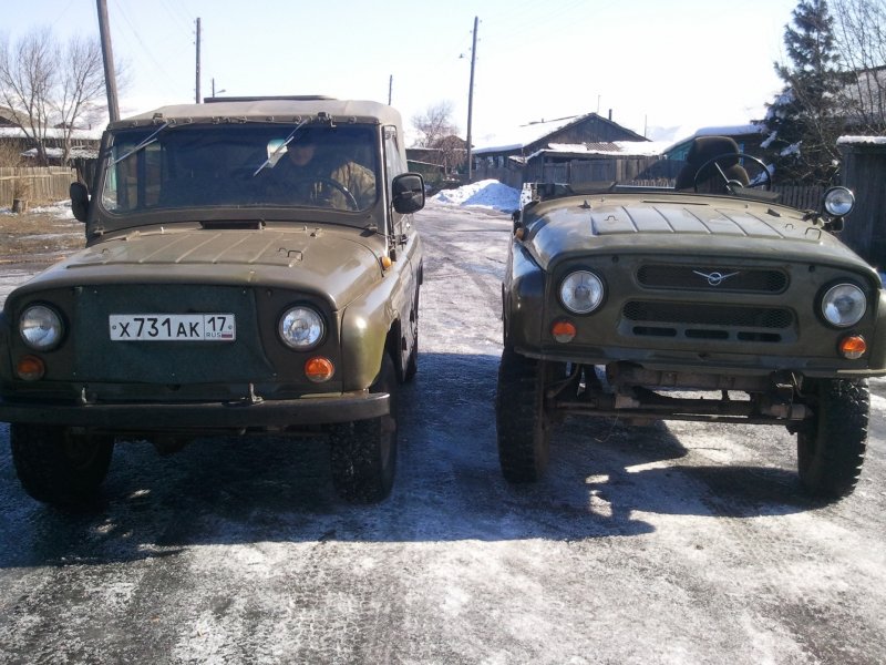 УАЗ 469 валиком покраска
