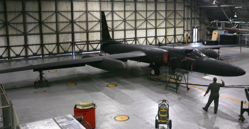 Американский самолет-разведчик u-2