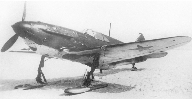 Военный самолет . ЛАГГ-3