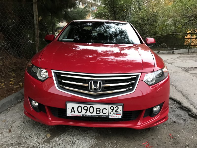 Реснички Honda Accord 8