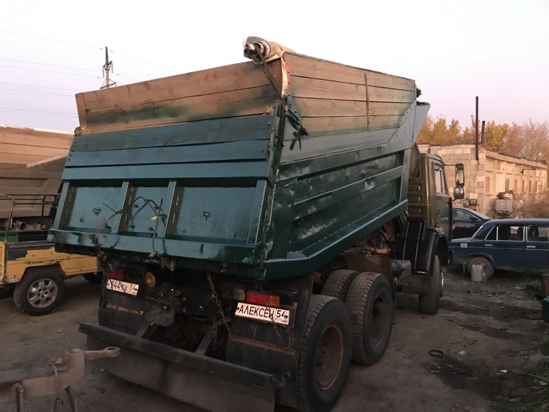 КАМАЗ 55111 самосвал задний борт