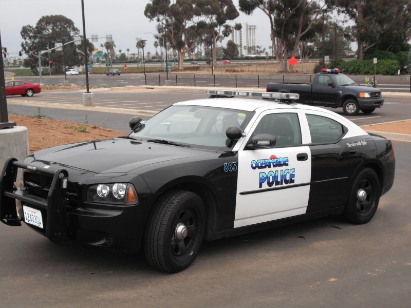 NYPD Police car зимой