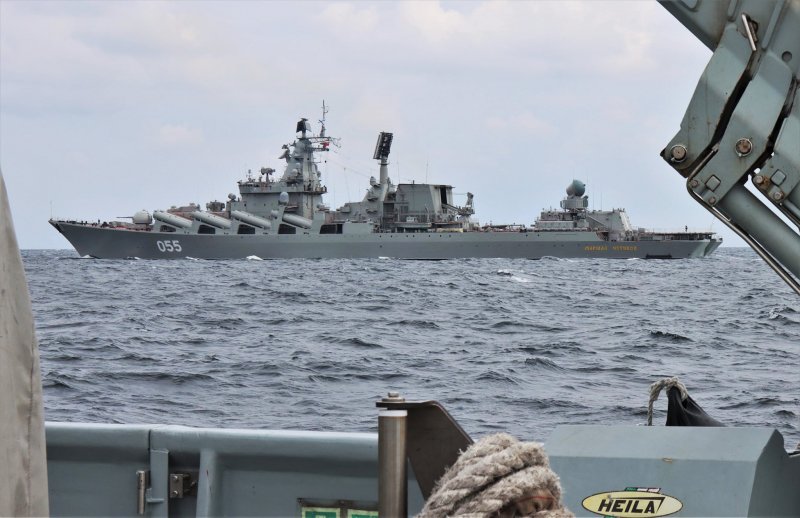 Российская подводная лодка у берегов Японии