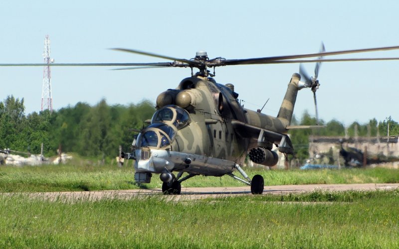 Боевой вертолёт ми-24