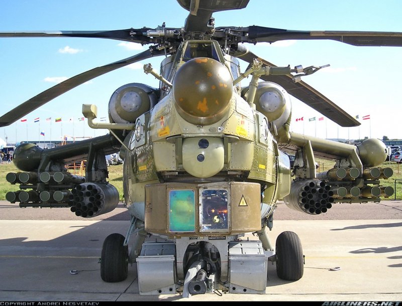Ми-28н Ирак атака