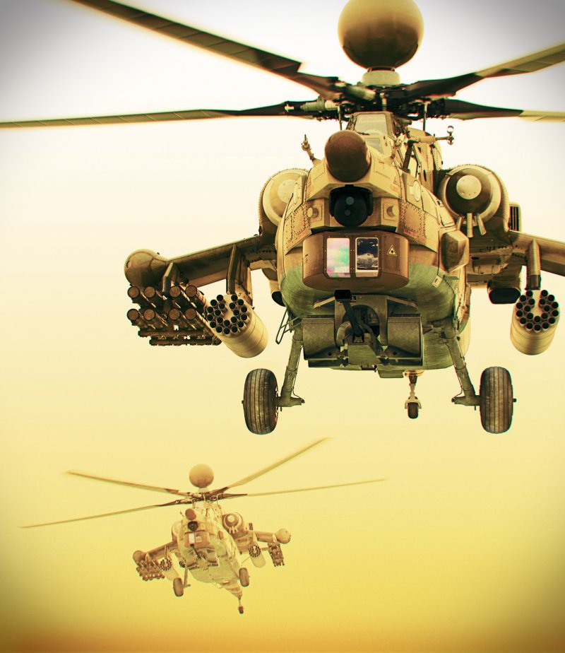 Ми-28н ночной охотник