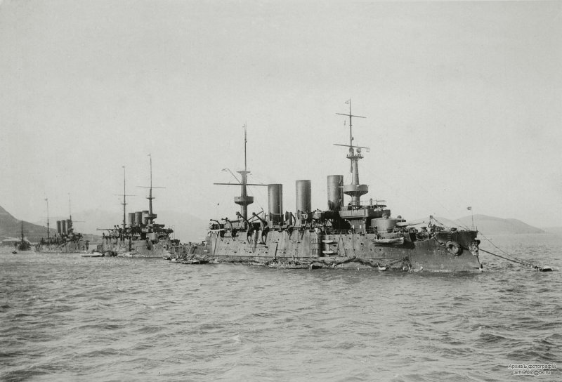 Броненосец Пересвет 1904 год