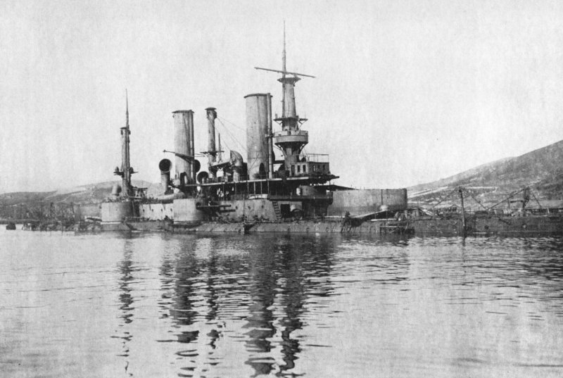 Броненосец Полтава 1904