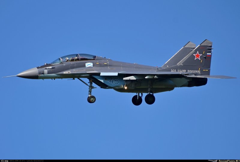 Миг-29к 9-31 палубный истребитель