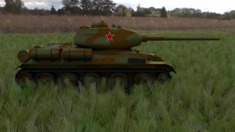 Т 34 85 3д модель