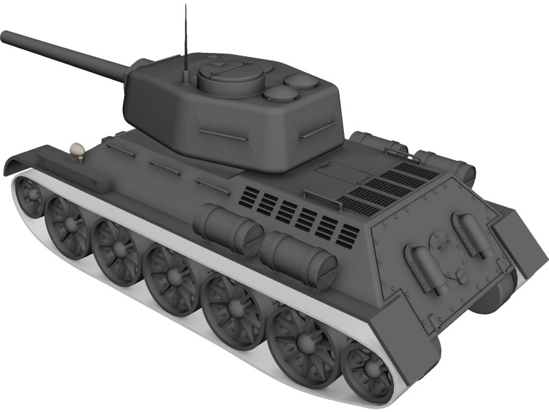 3d модели военной техники т 34