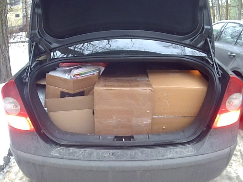 Ford Focus 2 седан багажник