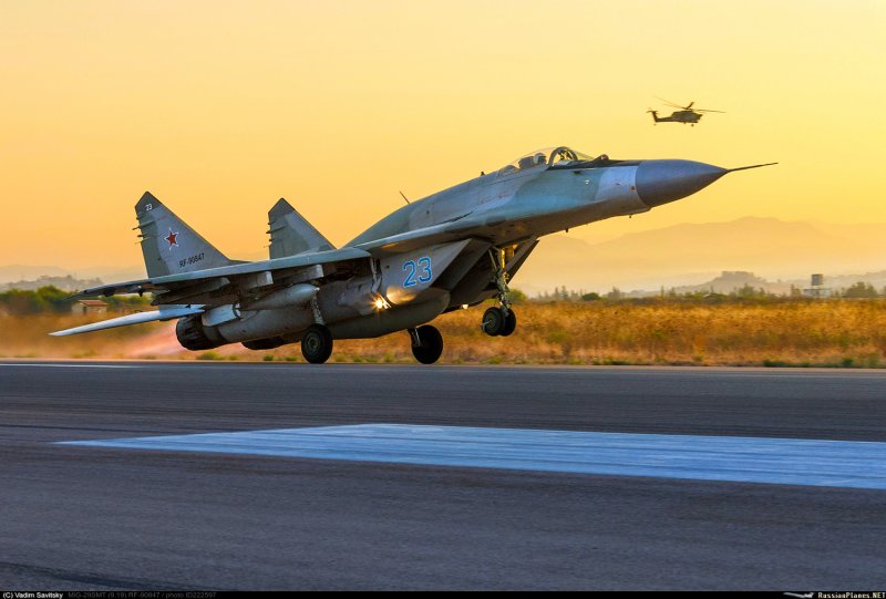 Самолет миг-29смт