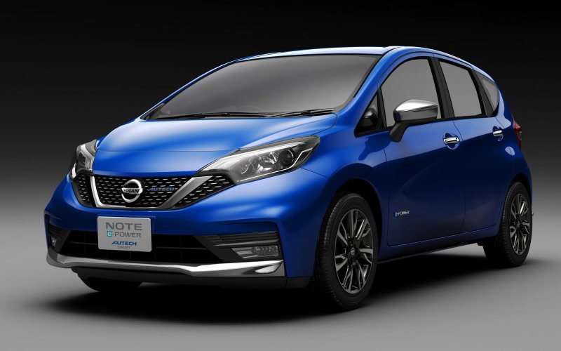 Nissan Note 2017 гибрид