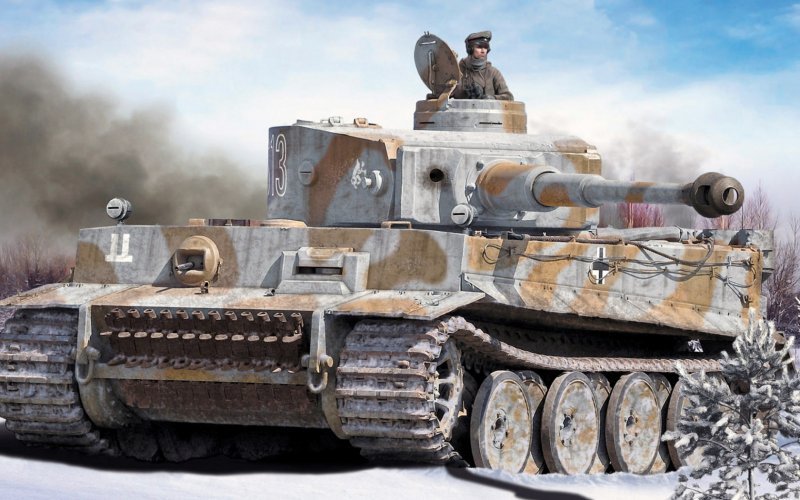 Танк Panzerkampfwagen vi тигр