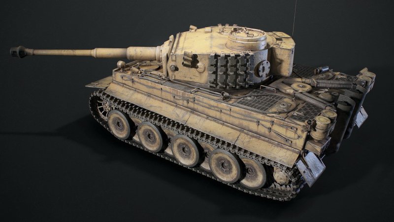 Танк тигр Ausf. H1