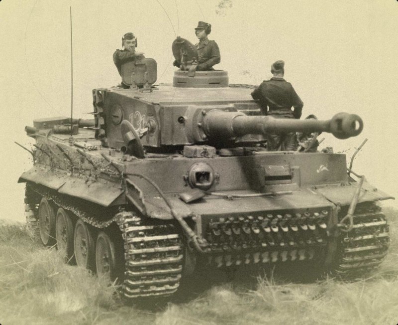 Тигр немецкий танк 1941