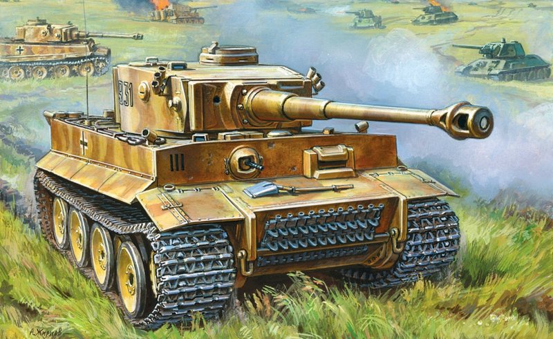 Танк т-6 тигр