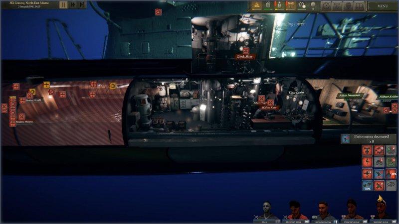 Симулятор подводной лодки Uboat