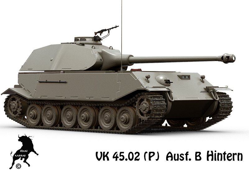 Технические характеристики ВК 45. 02(P)Ausf. B фулл