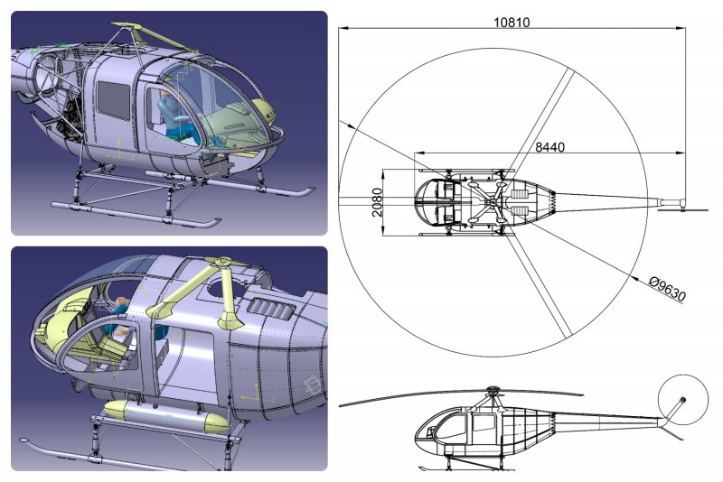 Вертолёт s-52 Касатка